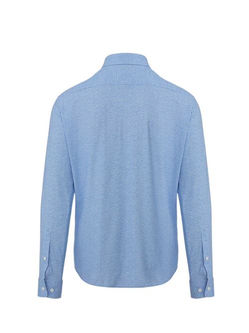Stretch jersey shirt with melange effect BOSS | 50533574 P-ROAN-KENT-C1-233.450